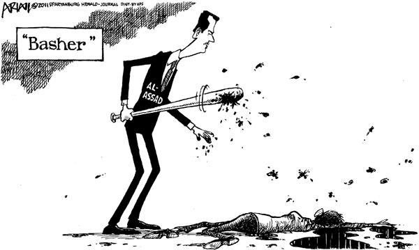 Assad cartoon