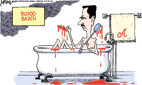 Assad cartoon